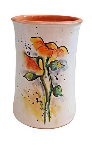 Kunst keramik sonnenblume - kunst,