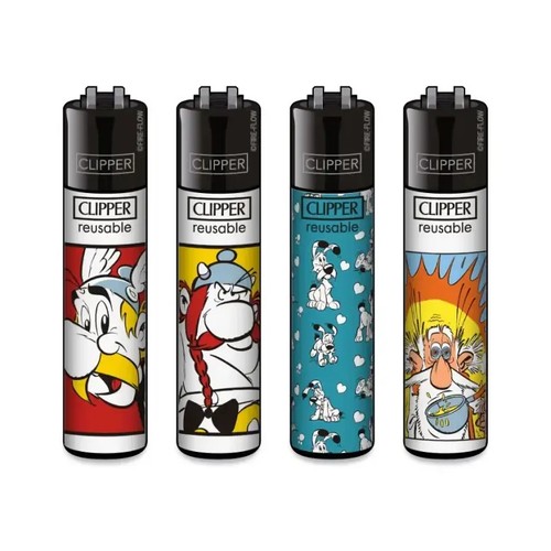 Clipper feuerzeuge 4er set - feuerzeuge,