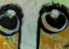 Original ACEO Cat Painting