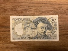 50 Francs Banknote Frankreich