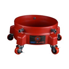 Grit Guard Dolly Wascheimer-Rolluntersatz rot