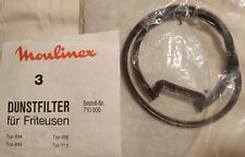 3x Moulinex Dunstfilter m. Deckeldichtung - Friteuse 694/695/696/713  