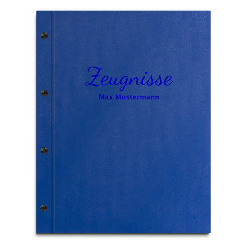 Zeugnismappe personalisiert