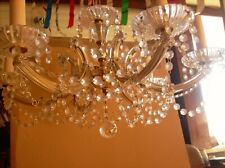 ältere Deckenlampe Kristall