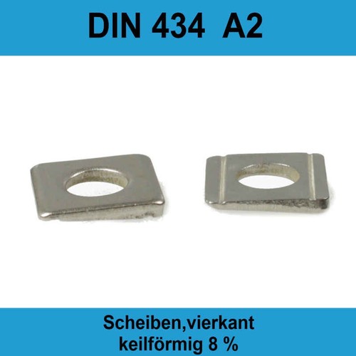 Din 434 m16 edelstahl - m16,