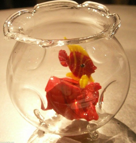 Fisch glas miniatur glasfisch - glas,