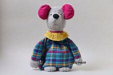 Westfalenstoffe Maus Frottee grau/bunt Stofftier Kernkissen Wärmekissen (T149)