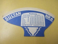 um 1935 SULTAN Cigaretten
