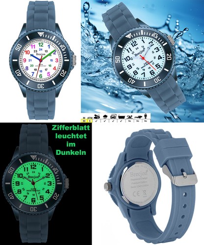 Brecjon lernuhr armbanduhr - lernuhr,