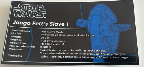 Star wars ucs display sticker - ucs,