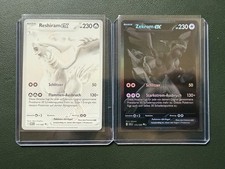 Reshiram EX 173/086 Weiße Flammen/ Zekrom EX 172 Deutsch