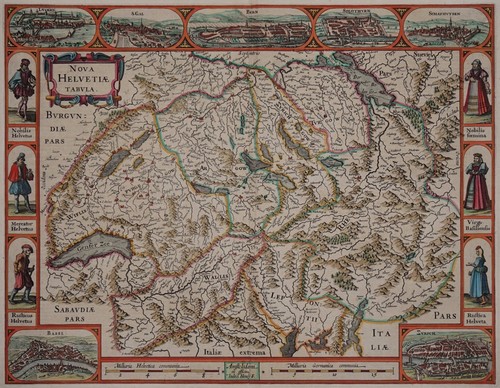 Nova helvetiae tabula - nova,