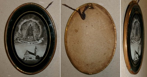 Gnadenbild andenken wemding - gnadenbild,