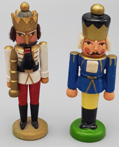 Erzgebirge alte figuren - 2x,