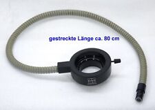 VOLPI Schölly Spaltringleuchte + Faserlichtleiter * Mikroskopie Makrofoto