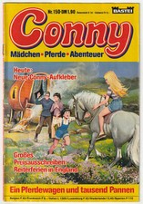 ✪ CONNY #150 Ein Pferdewagen und... ohne Poster, Bastei Verlag 1983 COMICHEFT Z2