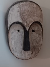 Large Hand Carved African Mask