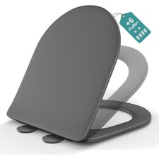 Eleganter D-Form WC Sitz mit