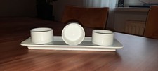 Porzellantablett mit 3 Dipschälchen
