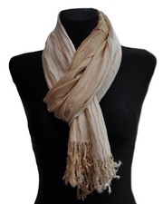 Damen Herren Uni Stola Schal