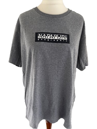 Napapijri shirt grau - t-shirt, xl