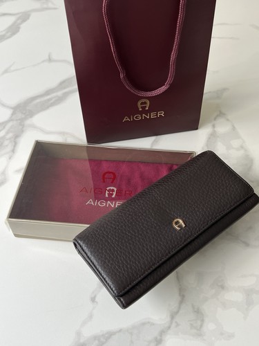 Aigner leder geldbörse damen - aigner,