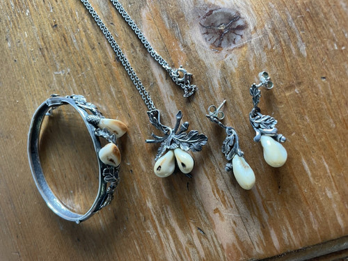 Damen grandelschmuck konvolut - grandelschmuck,