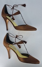 Manolo Blahnik T-Strap Pumps