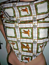 super Pali Tuch Ente Jagd 80 x 80 cm Flugenten Stola Schal NEU + TOP