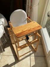 kinderhochstuhl holz gebraucht