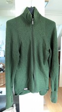 Woolpower 400g/m² Full-zip Jacke/Pullover, Herren Größe S, grün