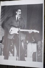 Poster Buddy Holly Gitarre
