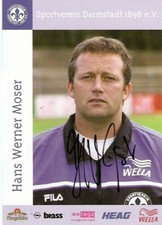 Hans Werner Moser SV Darmstadt 98 2002/2003 2002/03 -Autogrammkarte-DFB-Fussball