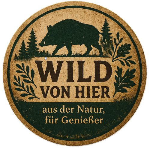 Sticker wild von hier - sticker, hier“