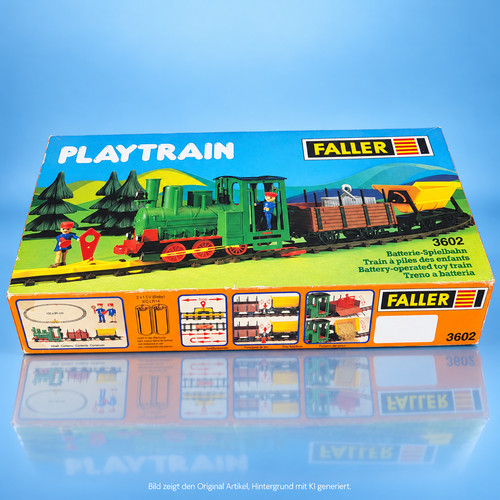 Faller playtrain 3602 - faller, dampflok