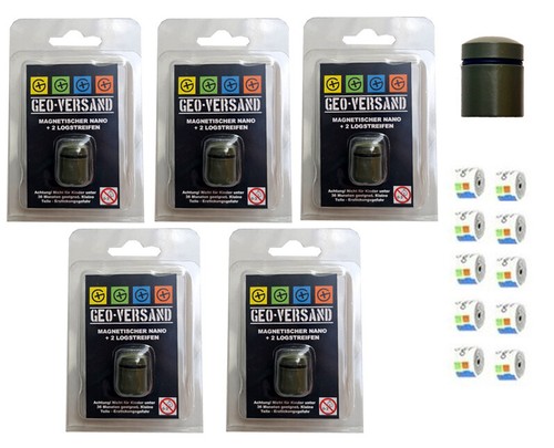 Magnetischer geocaching - 5x,
