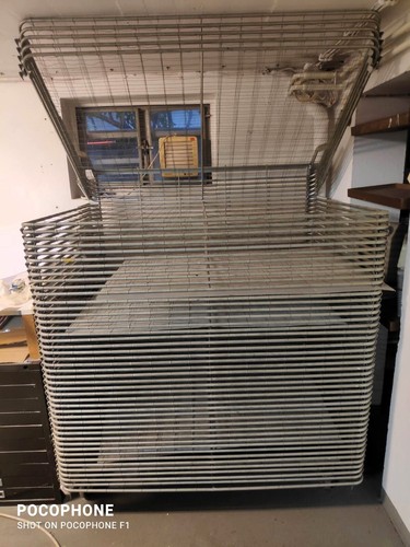 Siebdruck trockenhorde din 0 - din, a