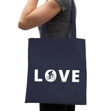 Love Fahrrad Baumwolltasche - Fahrrad Rennrad Mountain Bike Down Hill Liebe