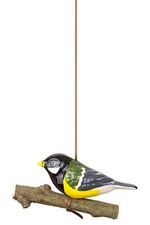 Heimische Vögel aus Keramik -