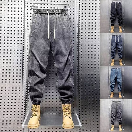Herren haremsjeans polyester - herren,