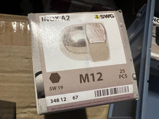 Edelstahl Hutmuttern Mutter M12 25Stück rostfrei / XO1Blau4