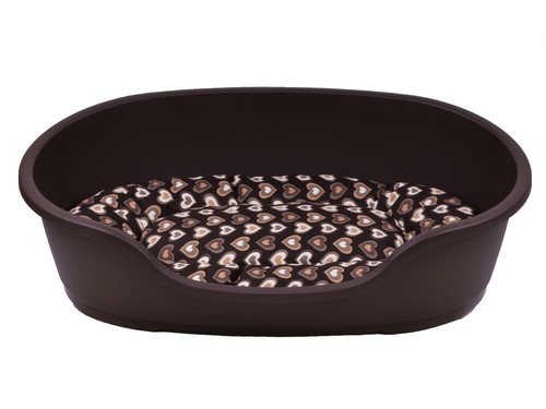 Hundebett hundekorb braun - hundekorb,