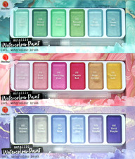 Metallic Wasserfarben 18er Set