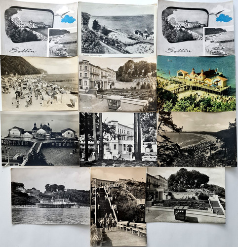 Ddr postkarten lot - 12, x
