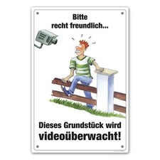 lustiges Schild