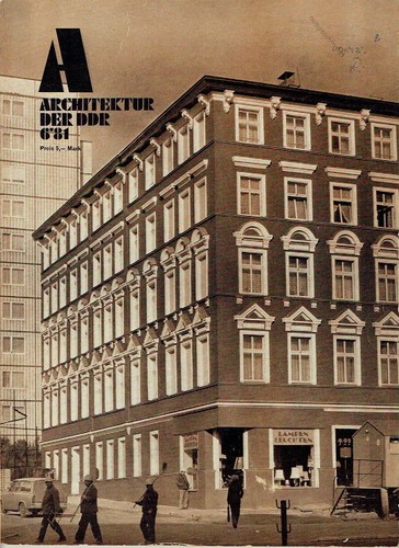 Architektur der ddr heft - architektur,