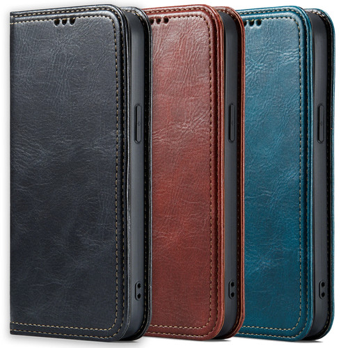 Retro hülle leder - leder, case