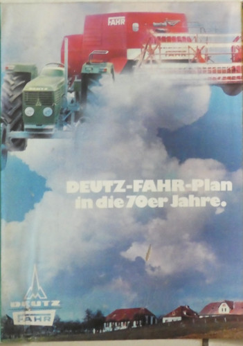 Deutz fahr 1970 prospekt - ,