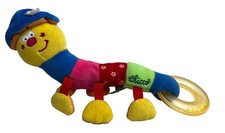 Chicco Rassel Tausendfüßler Raupe Greifling happy Color 90er Jahre