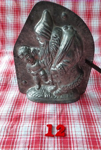 Schokoladenform nikolaus zieht - schokoladenform,